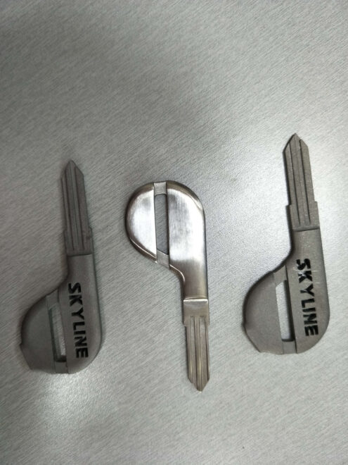 Customised Titanium standard parts titanium car key perfect - Image 2